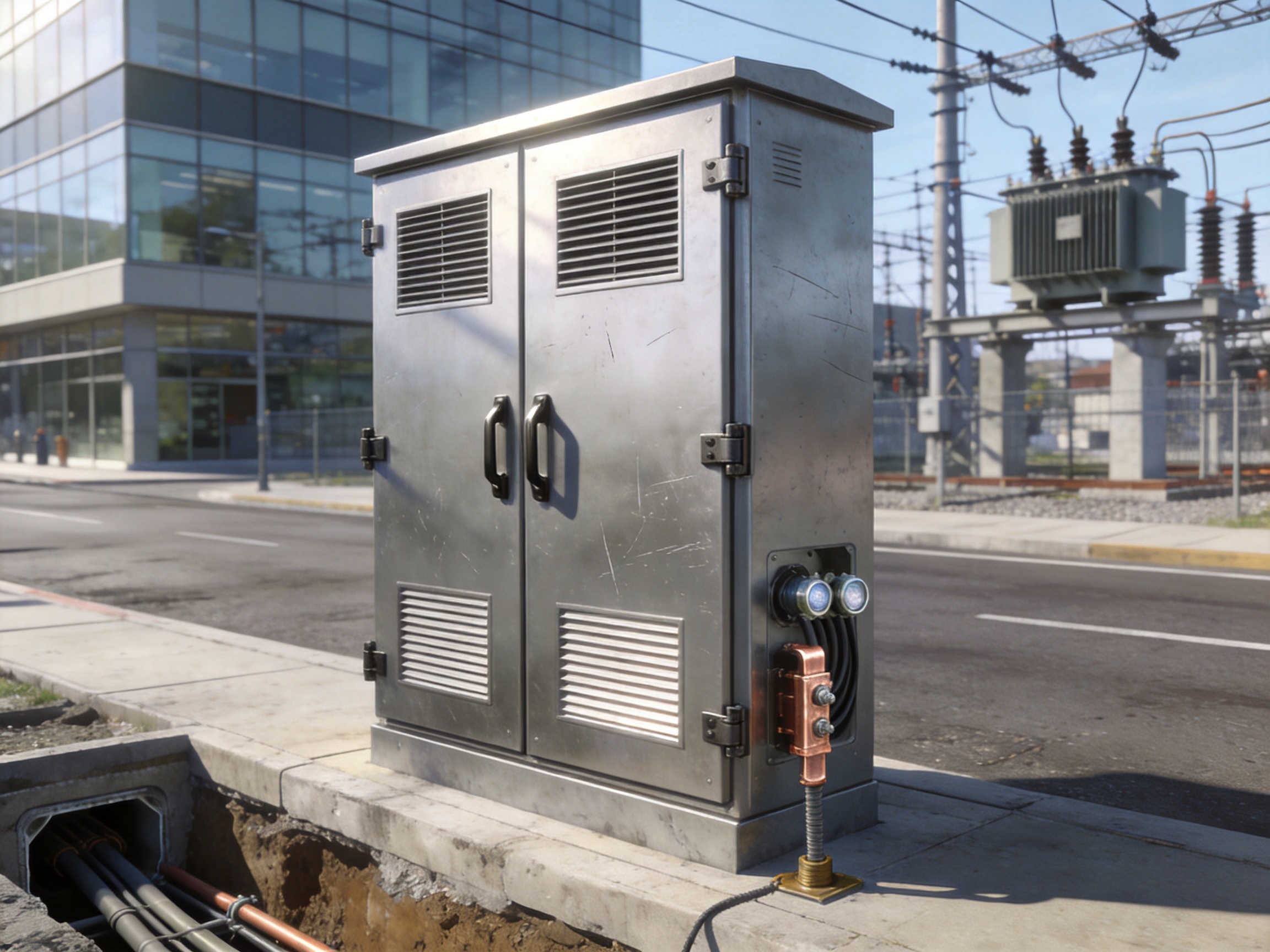 Outdoor Pre-Fabricated Enclosed Ring Main Unit for Intelligent 12 kV Distribution Networks
