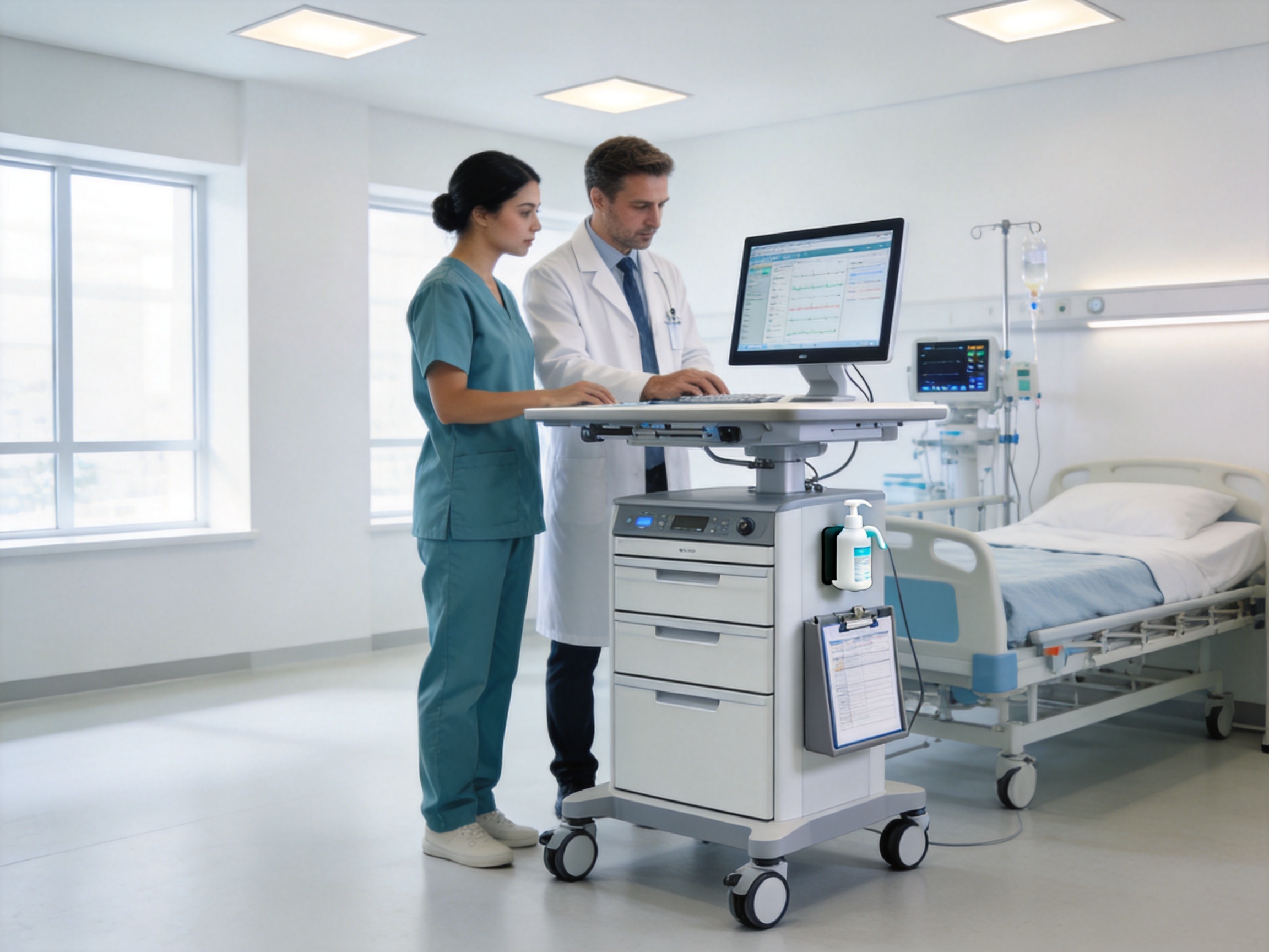 Intelligent Medical Carts for Safer, Faster, and More Connected Clinical Care