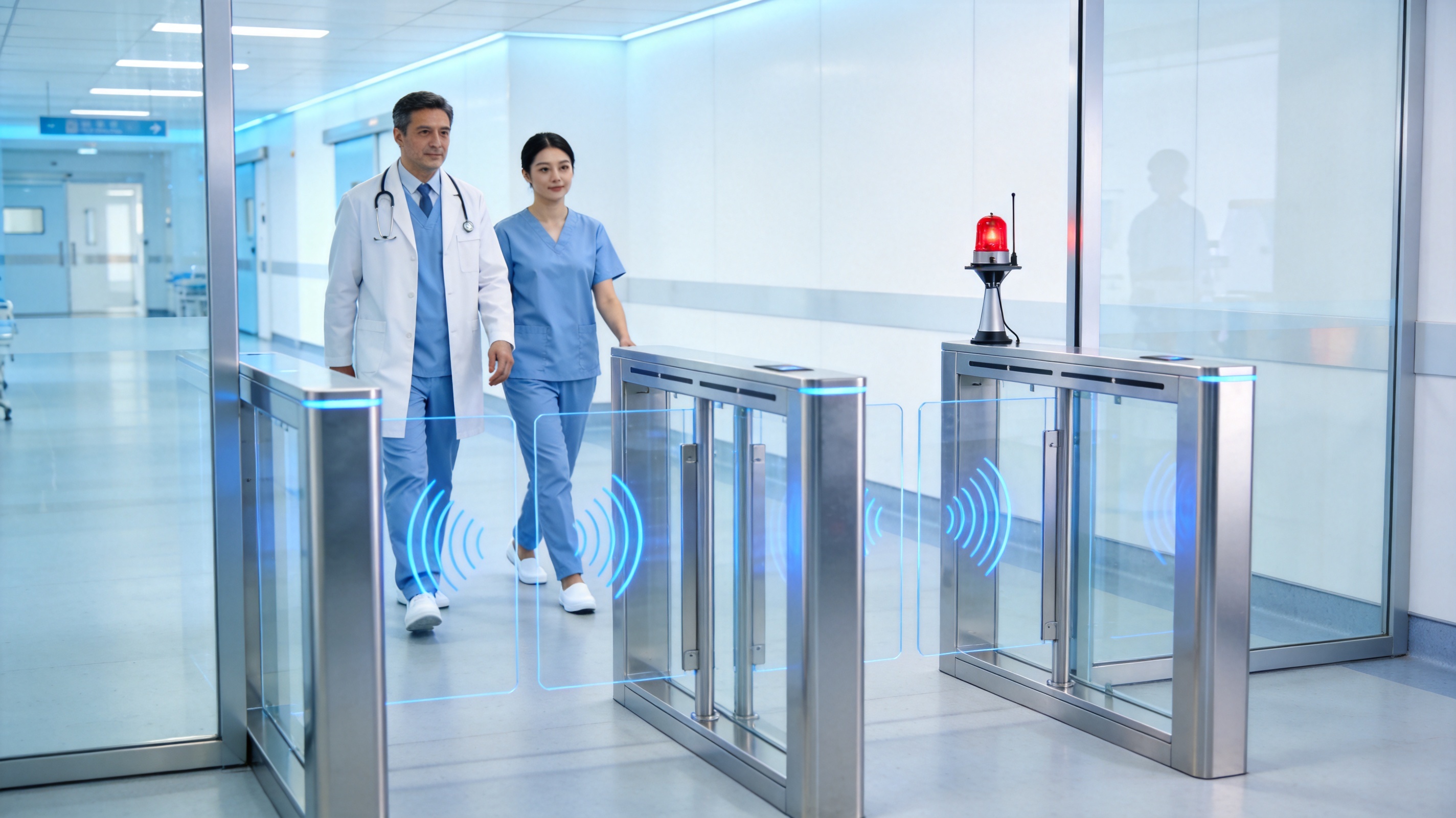 Intelligent Electronic Fence for Clean-Area Attire Compliance and Traceability