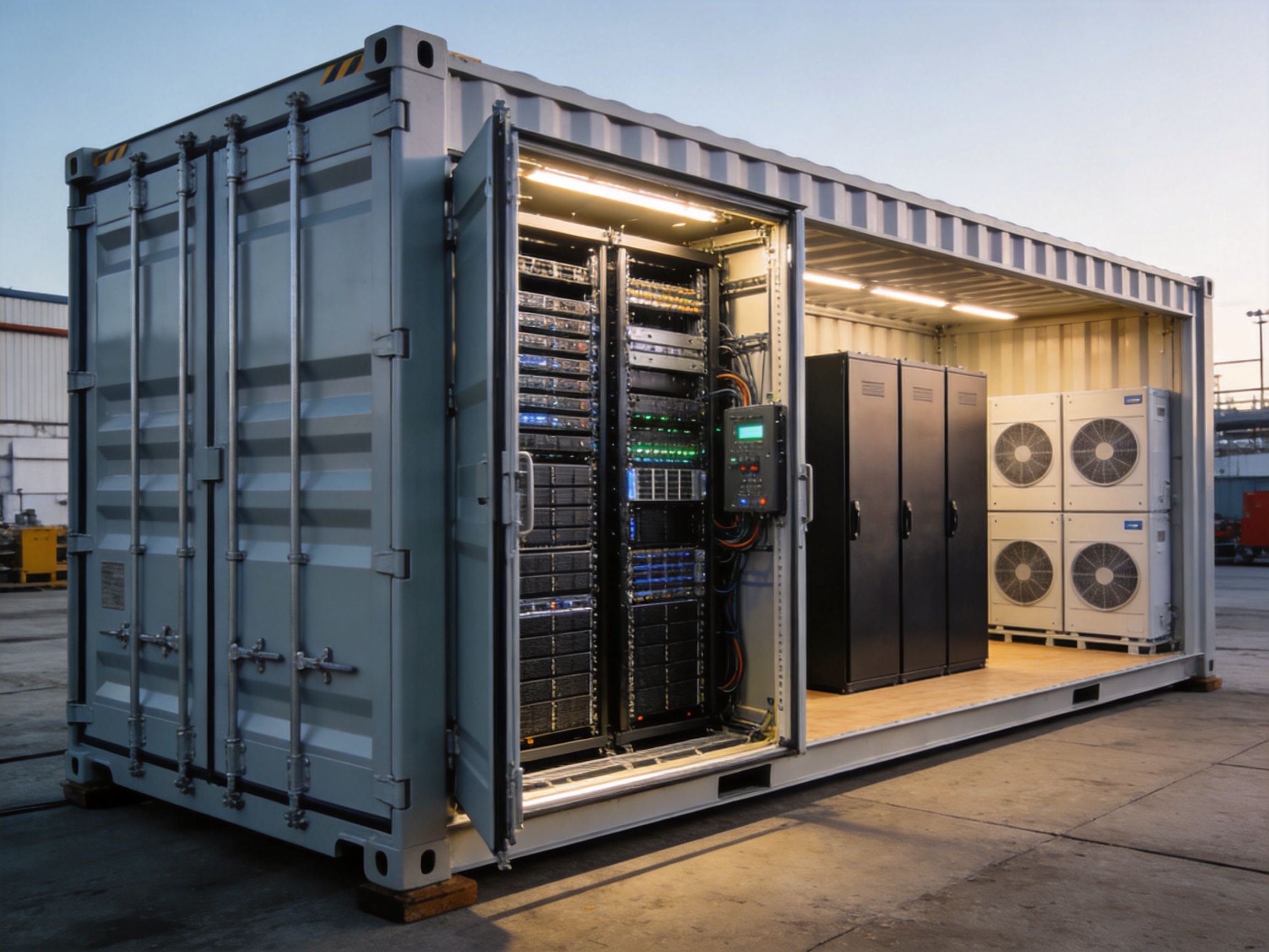 Rack-Type Data Center for Modular, High-Density Digital Infrastructure