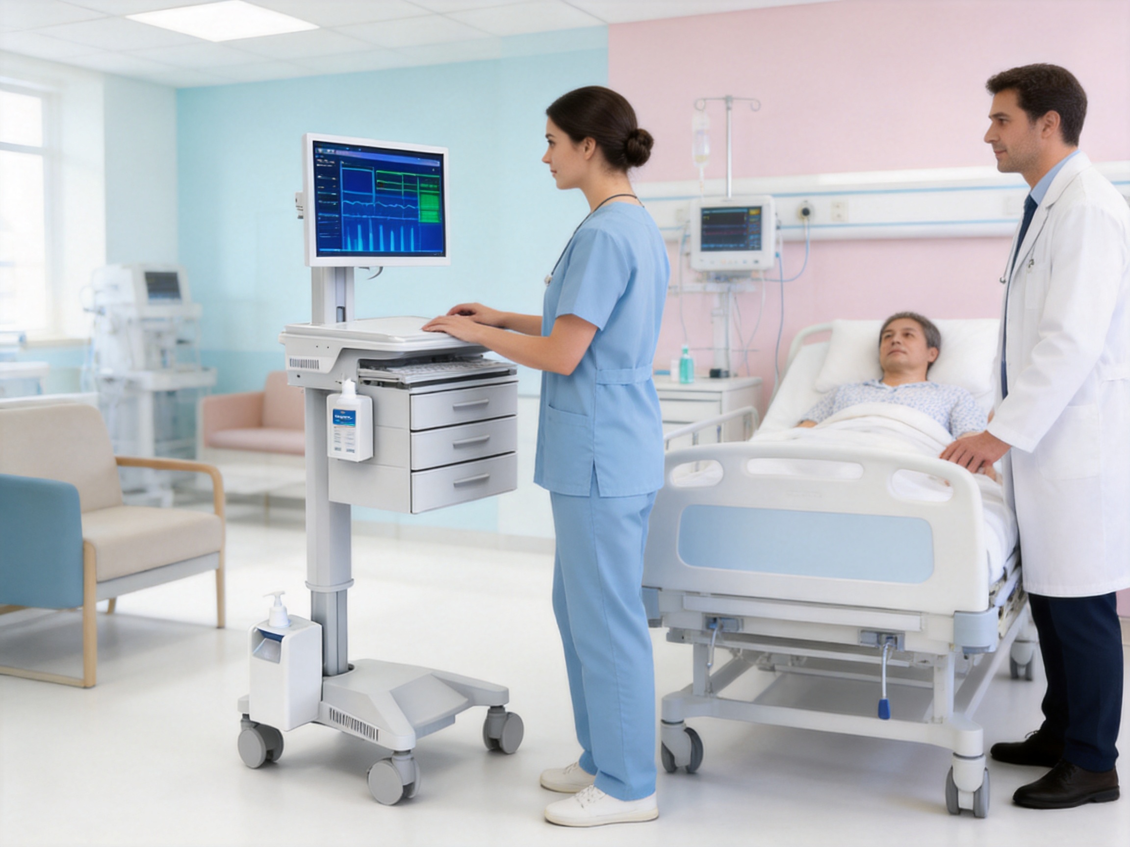 Intelligent Medical Carts for Safer, Faster Clinical Workflows