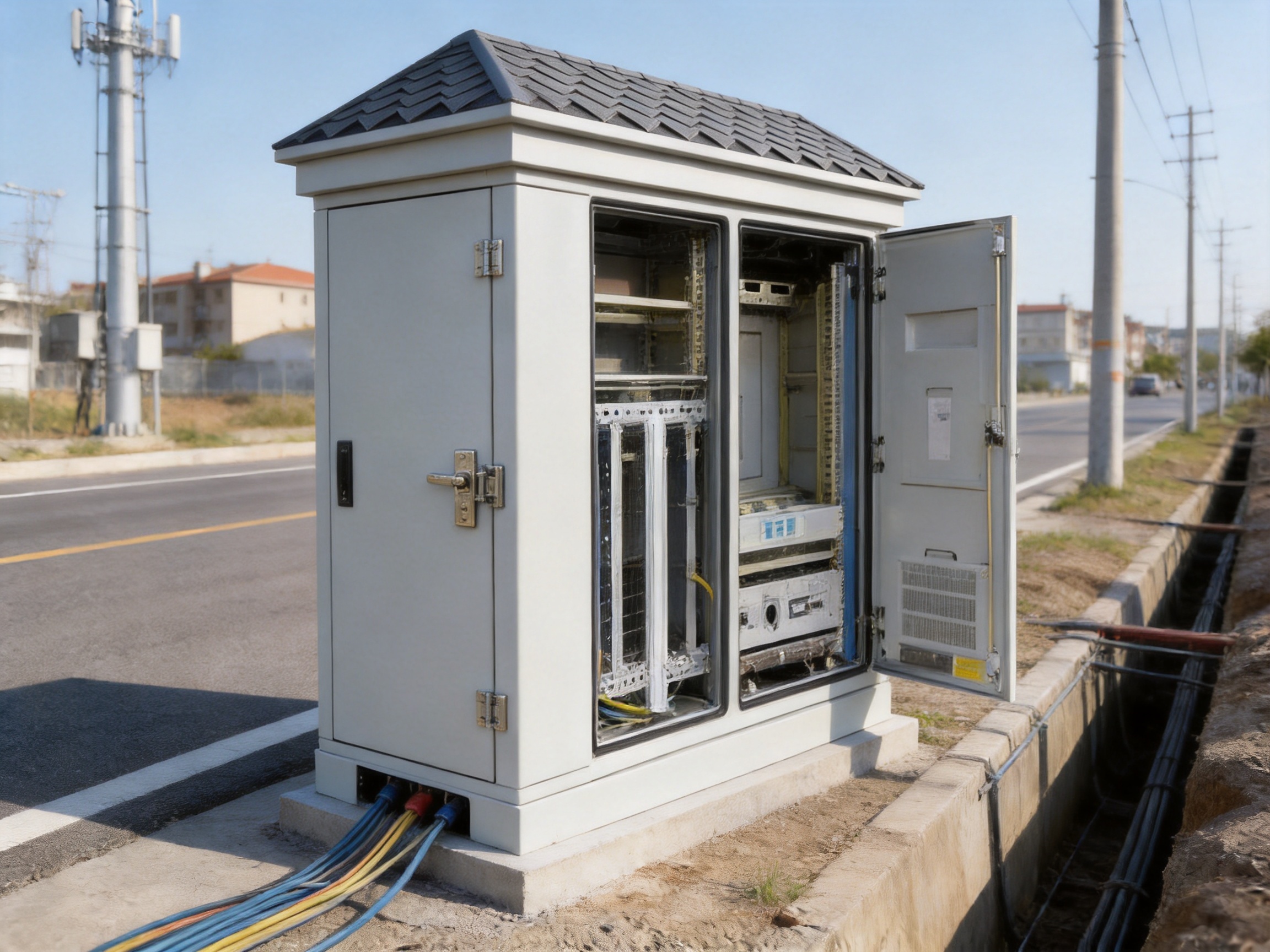 Outdoor Telecom Cabinets for Copper-to-Fiber Network Migration