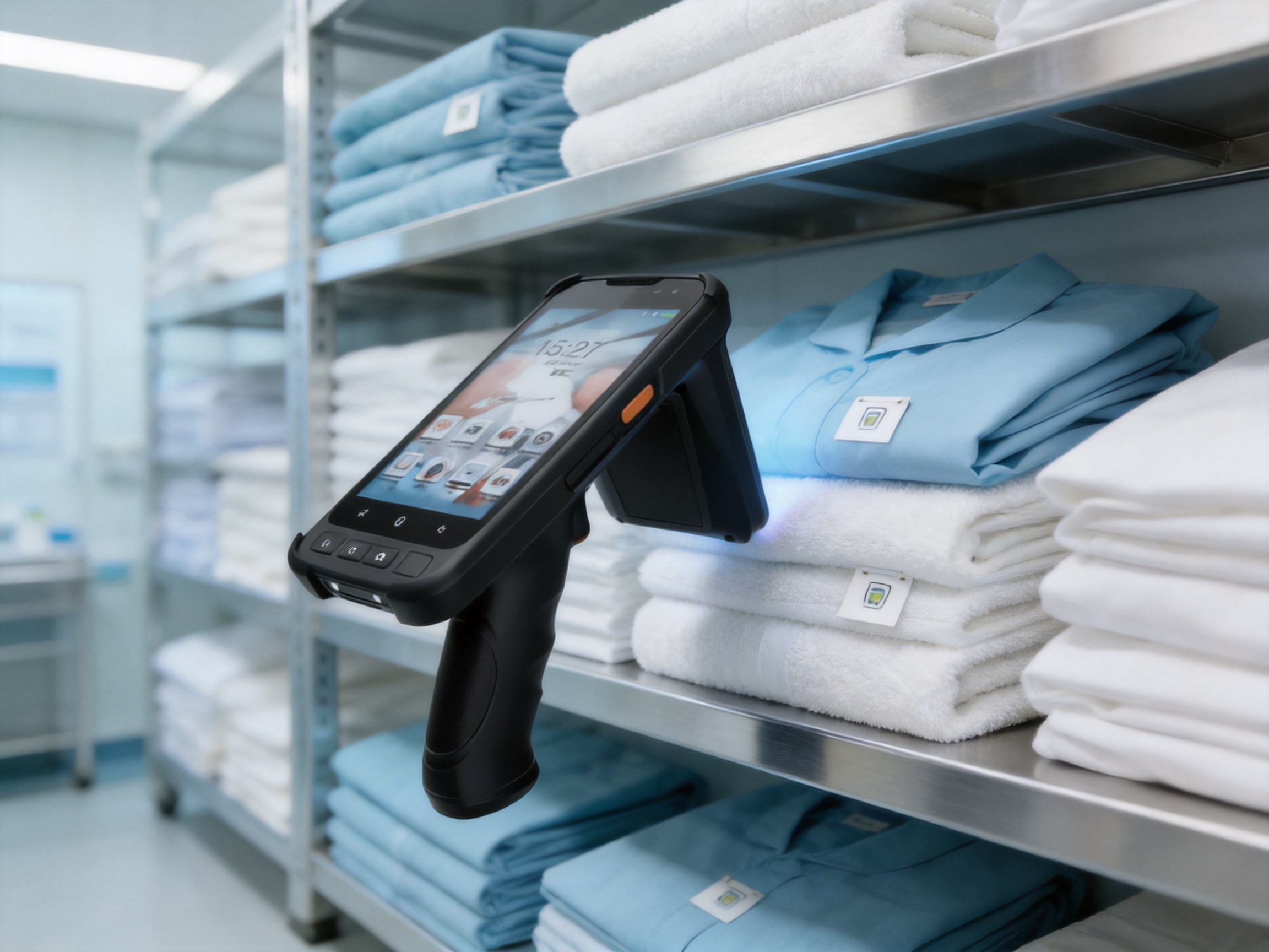 RFID Handheld Inventory Device for Intelligent Medical Fabric Management