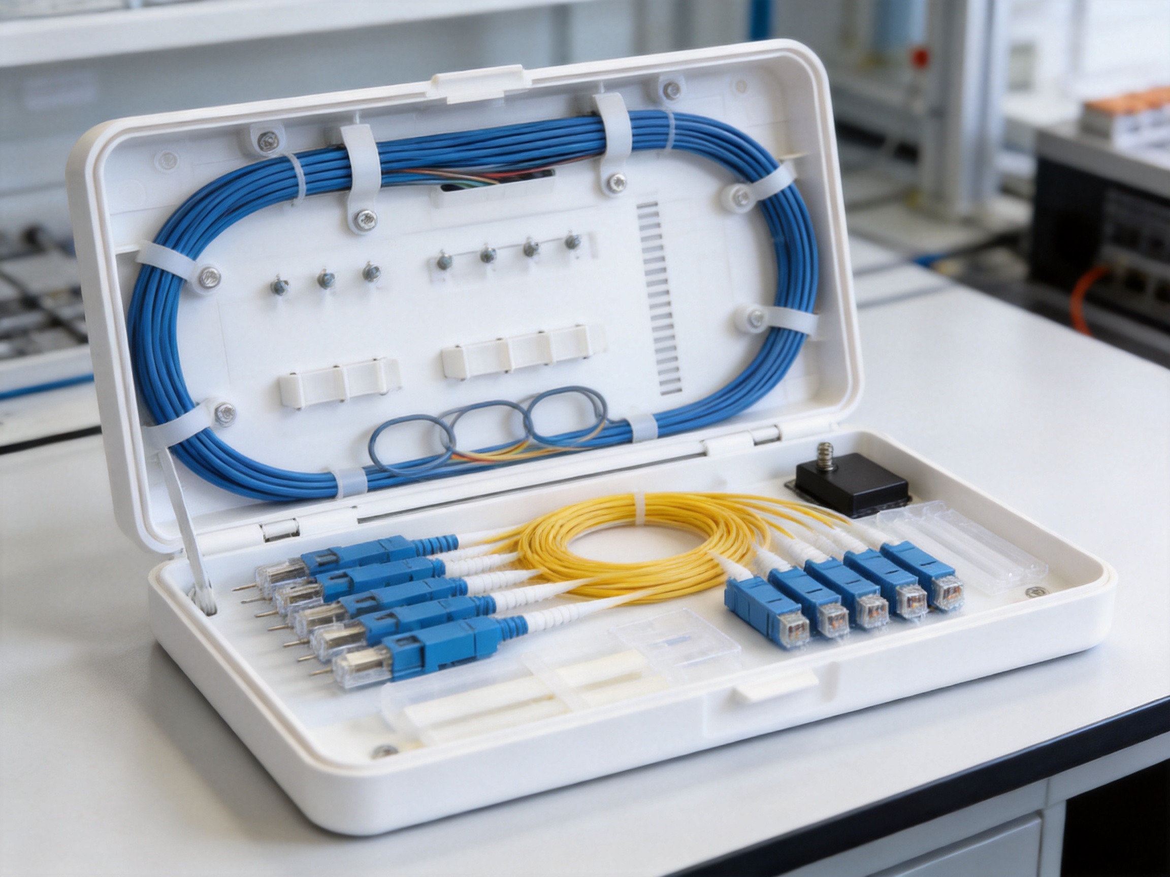 Fiber Solution Optical Fiber Socket Box for Reliable FTTH, FTTO, and FTTB Connectivity